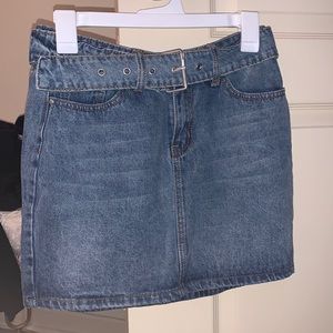 Target jean skirt